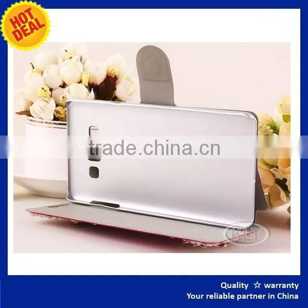 Free Sample diamond phone case mobile phone leather case