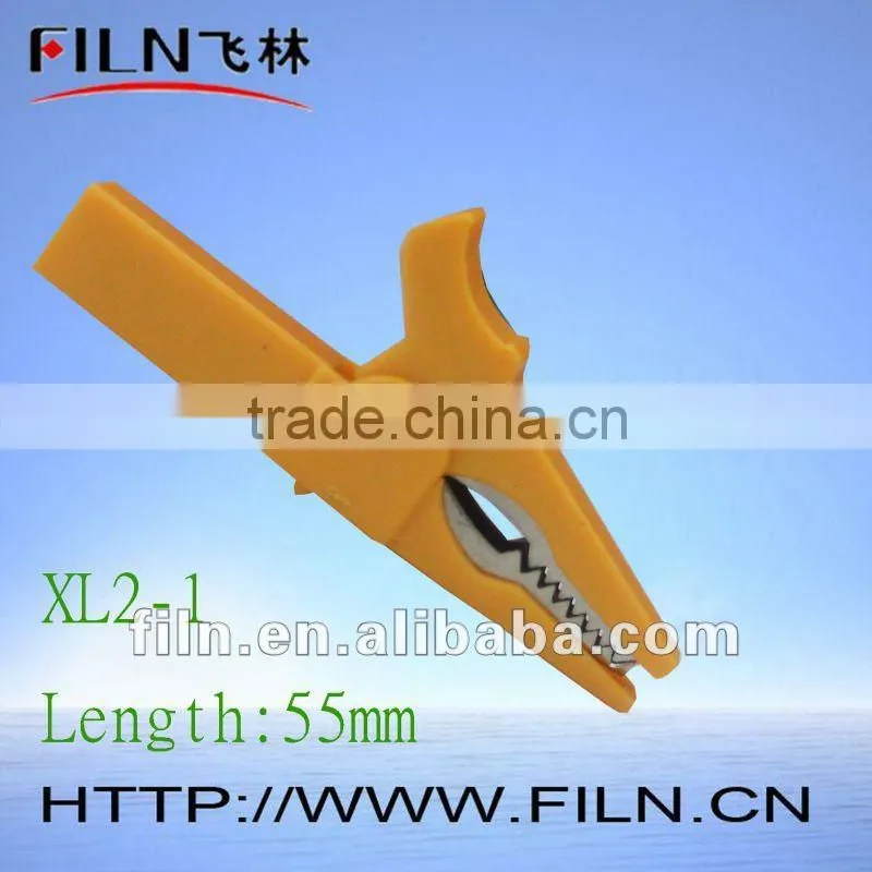 55mm complete insulated copper crocodile clip