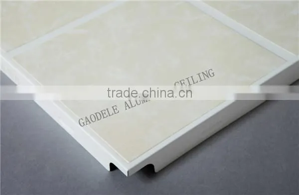 Stone Pattern Aluminum Ceiling for Bathroom 300*300mm
