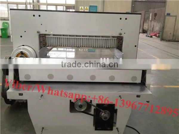 M15 Model Siemens PLC Touch Screen Program Control Paper Cutting Machine