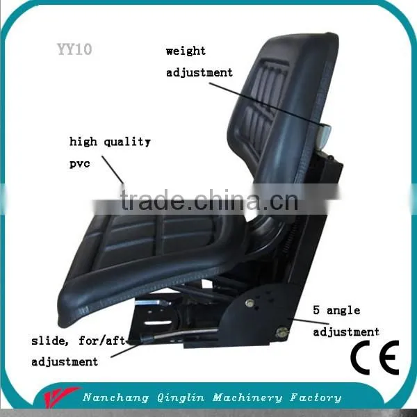 electric lawn mower driver seat and universal tractor seat