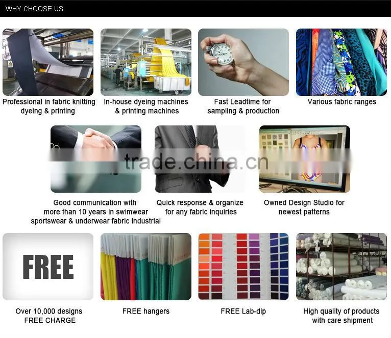100% polyester fabric both printed and dyed