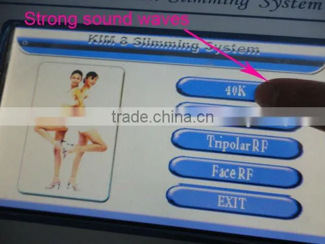 Cavitationn vacuum machine (body slimming machine)
