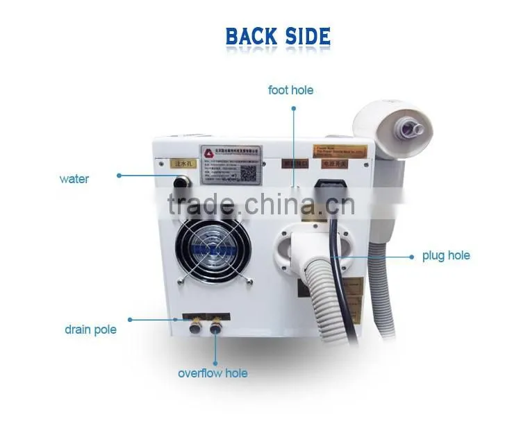 Merry christmas! portable nd yag tattoo removal machine q switch laser for Q1