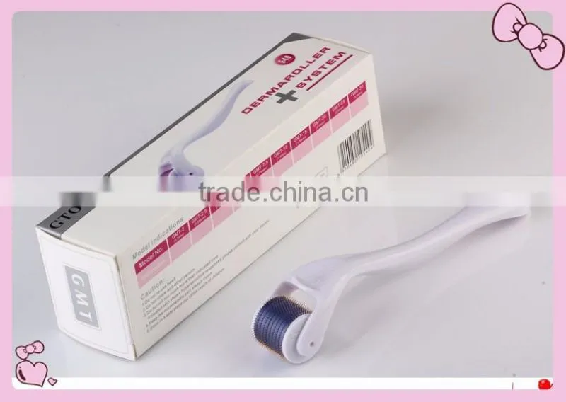 2017 hot skin derma roller 540 pins meso roller with perfect violet color