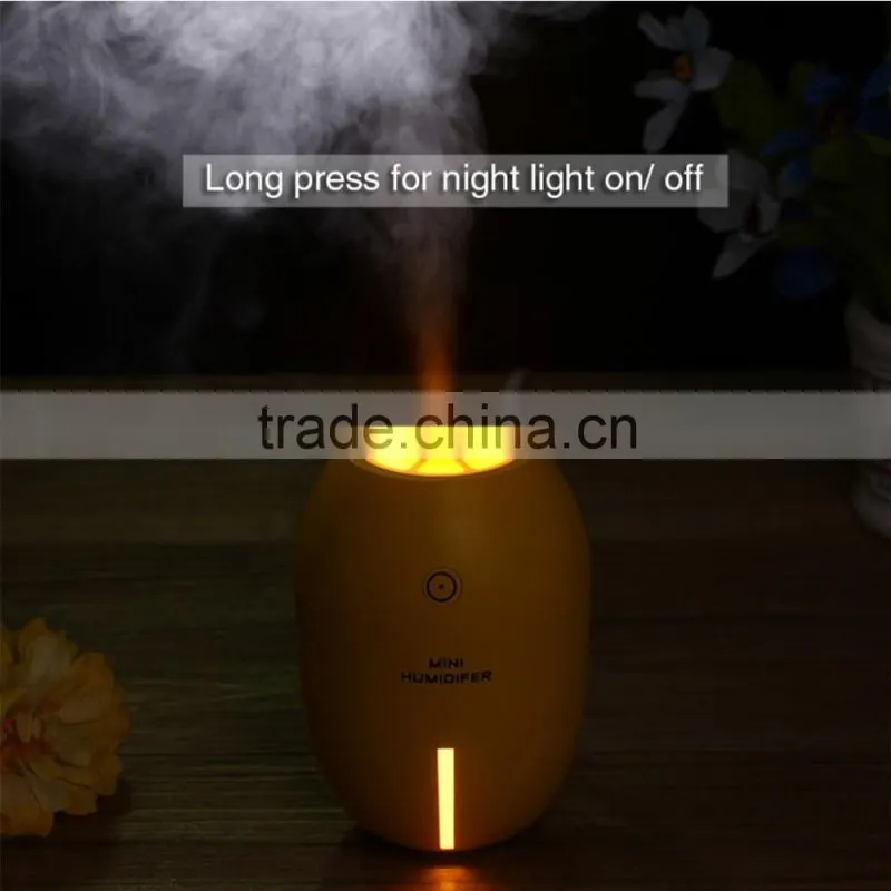 Mini Night-light Lemon Fruit Humidifier Portable USB Air Humidifier For Home And Car
