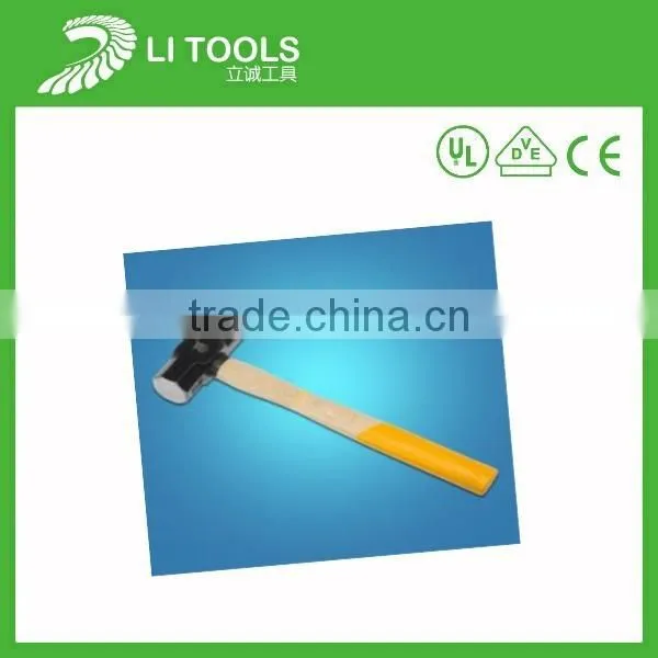 Carbon steel Good quality wood handle stone breaking hammer