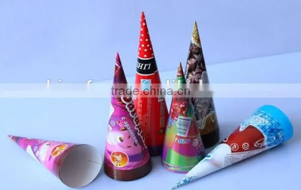 Automatic paper popcorn cone/automatic paper cone machine