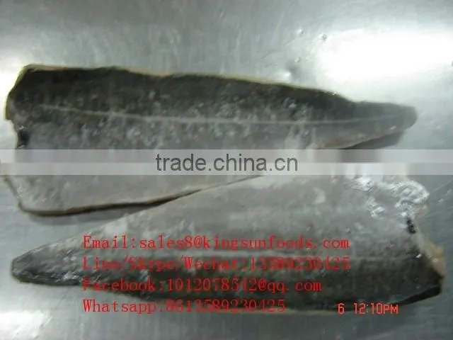 cheap wholesale Light salted seafood saithe fillet on hot sale for market