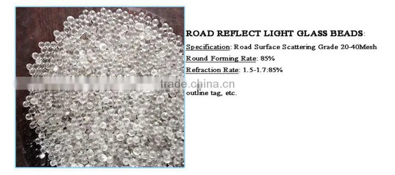 Road Making Indurial Glass Beads
