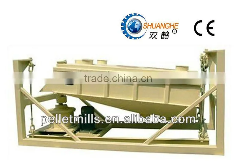 Best price vibrating screener for making wood pellet with CE&ISO9001