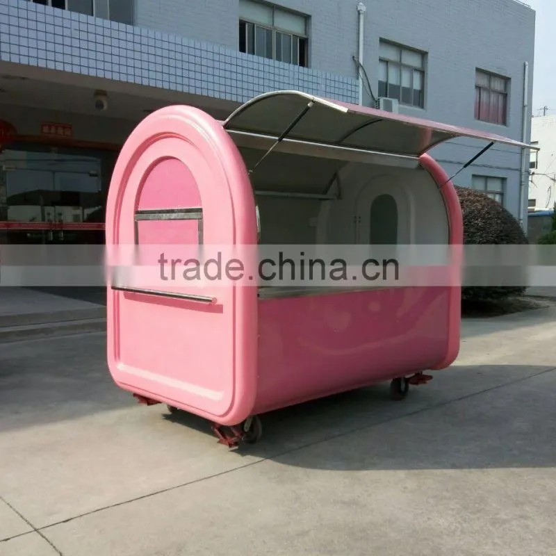 Hot sale! Food van for sale, pizza&hotdog vending truck for sale, mobile food cart China supply