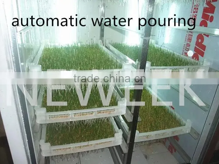 Neweek combine heating tube hydroponic wheat corn alfalfa sprouting machine