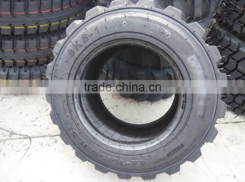 China tyre manufacturer bobcat tyre backhoe tyre Skid steer tyre 14-17.5