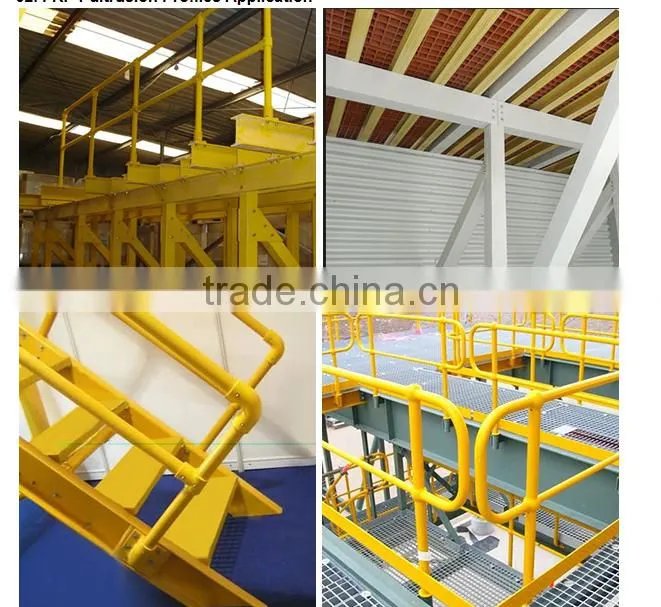 frp pultrusion rectangle square tubes