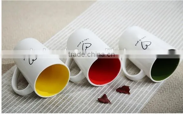 New Promotional Fashion Figure Number Ceramic Mugs