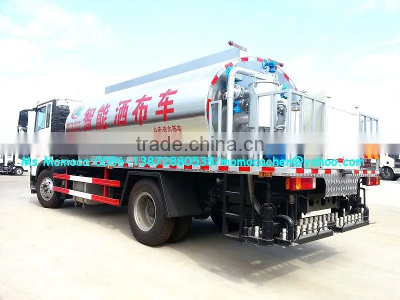 Howo intelligent asphalt distributor 10cbm,chemical spraying truck,bitument distributor truck