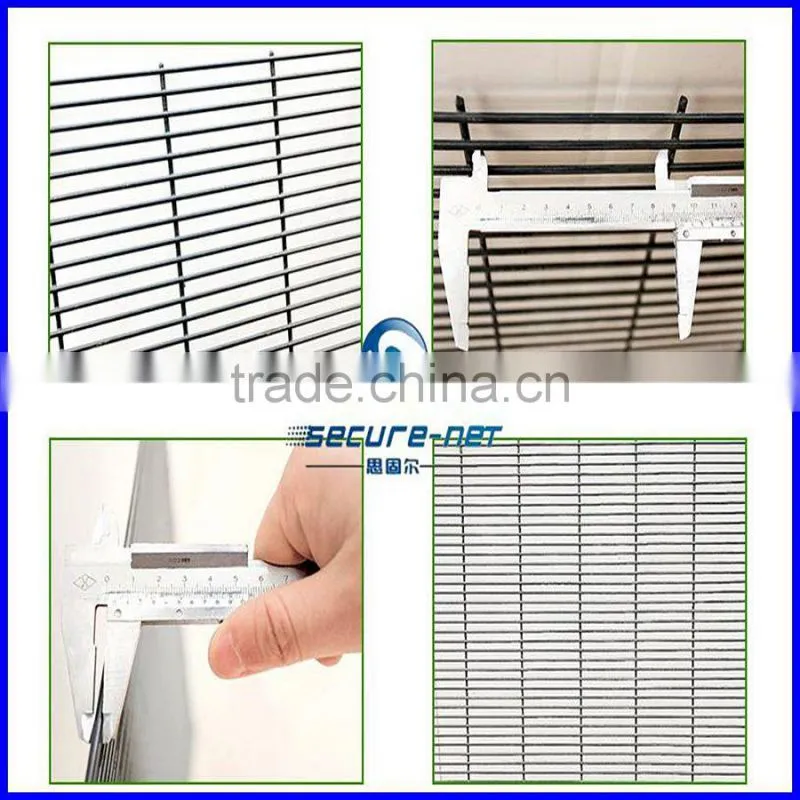 anti climb galvanized 358 security fence