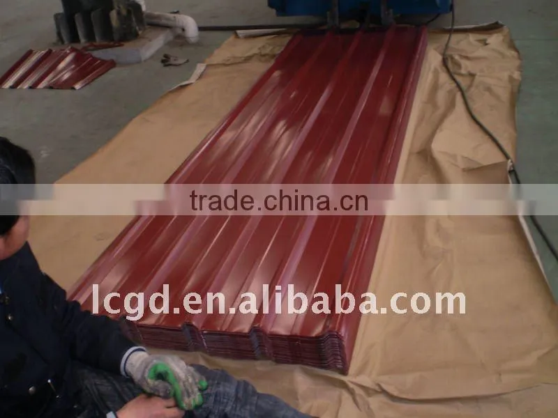 good price galvanized prepainted corrugated roof steel sheet