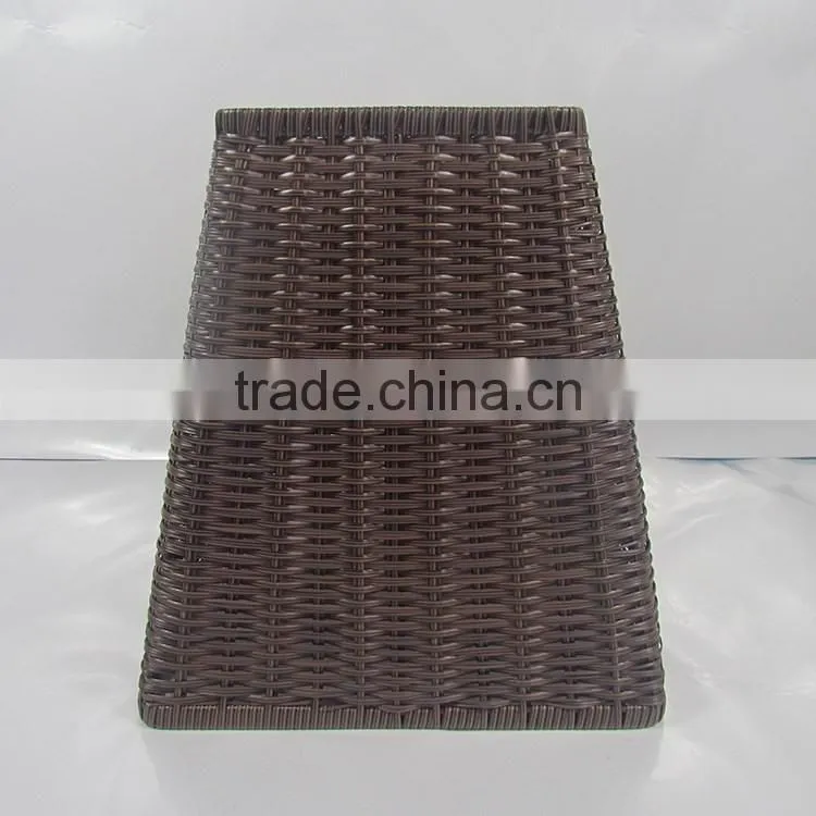 S&D Handmade mimic rattan supermarket goods displaying basket vegetable rack