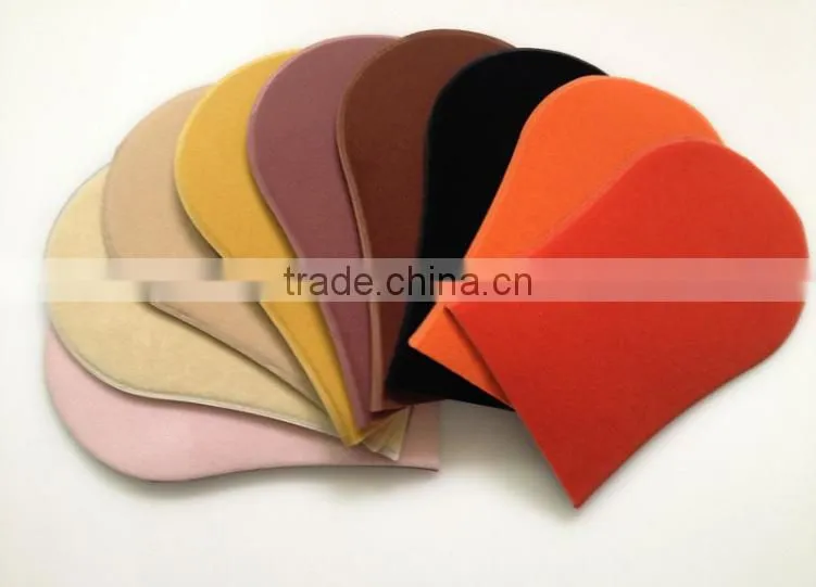 Eco-friendly Re-washable tan mitt two sides flocking microfiber mitt