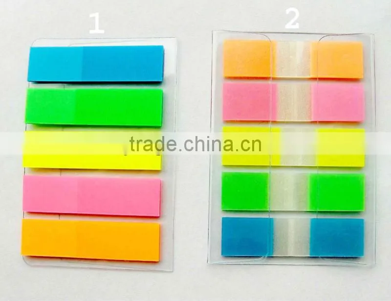 PET sticky note/transparent PET sticky note/ PET memo pad
