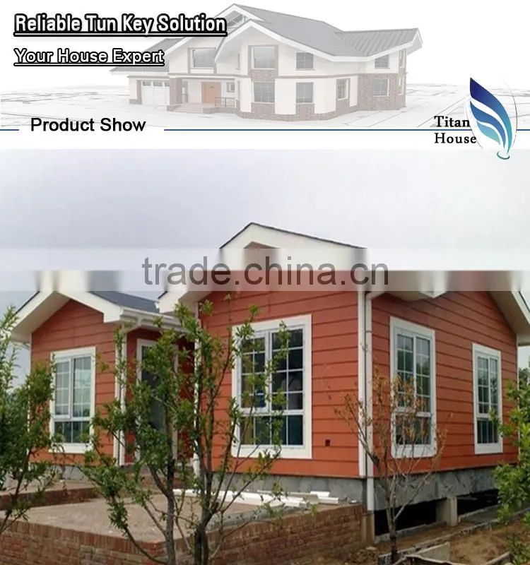 Adjacent Light Steel Structure Tiny Prefabricated House