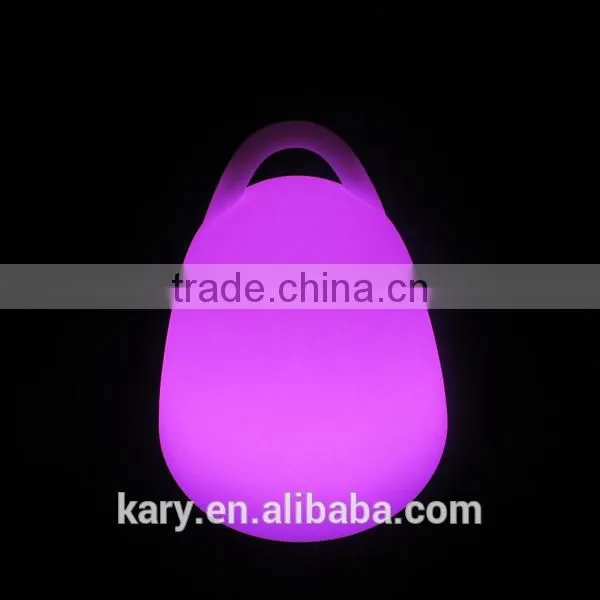Lantern Shape Waterproof Rechargeable LED Nightclub Table Lighting