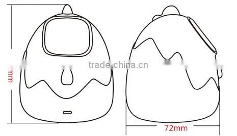 New Arrival Cute Shape XiaoZhe Air Humidifier, Portable Generator Air Purifier