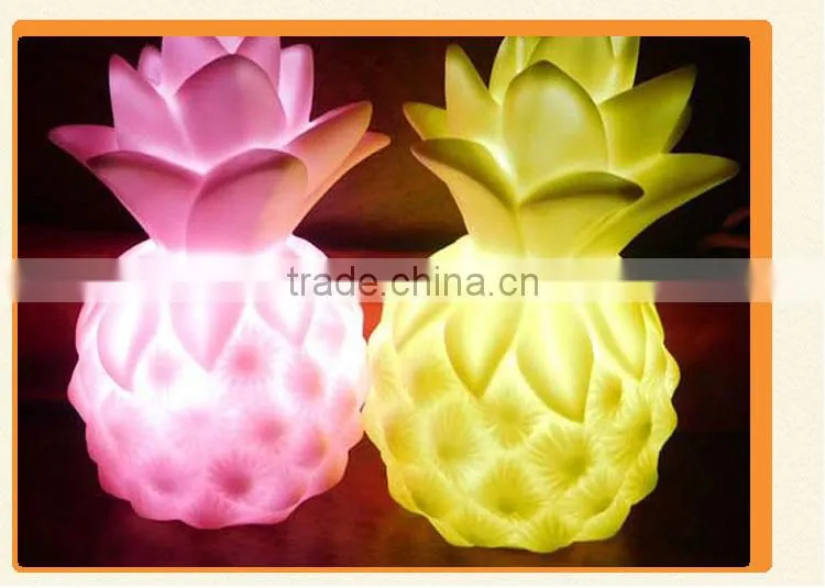 new arrival pineapple mini small night light table light lamp night