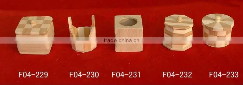 small cheap wooden bucket for decoration