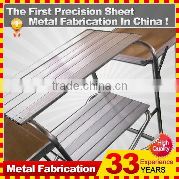 New Aluminium Portable Grill Folding Camping Kitchen Table with windproof Iron