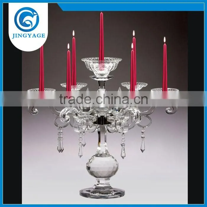 candelabra centerpieces wedding crystal