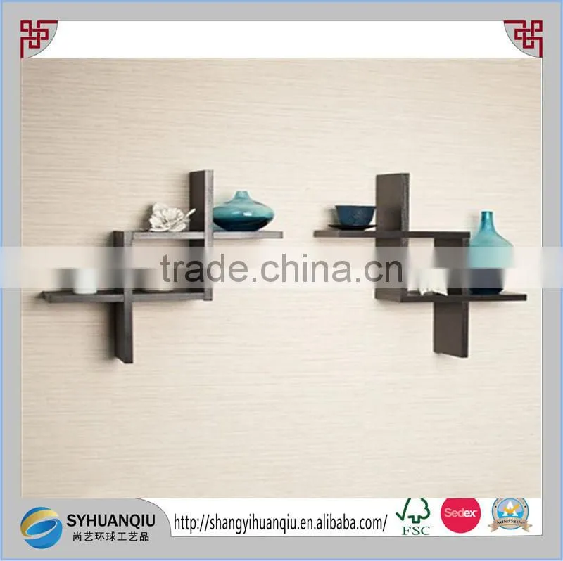 Wall Mount Shelves Floating 3 Set Home Decor Living Room Bedroom Display Storage-cn