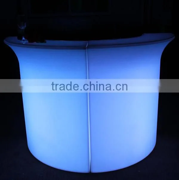Amazing Led Bar Table , Fantastic LED light and water Bubble moving table