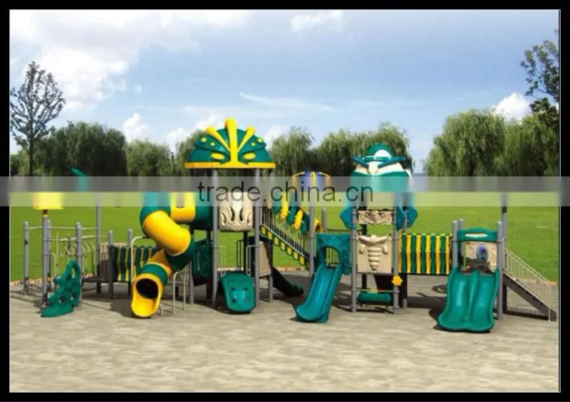 2013 OUTERSPACE SERIES TWO STORY CHILDREN PLAY STRUCTURE ,OUTDOOR PLAYGROUND ,PARK PLAYGROUND ,OUTDOOR SLIDE (HA-04701)