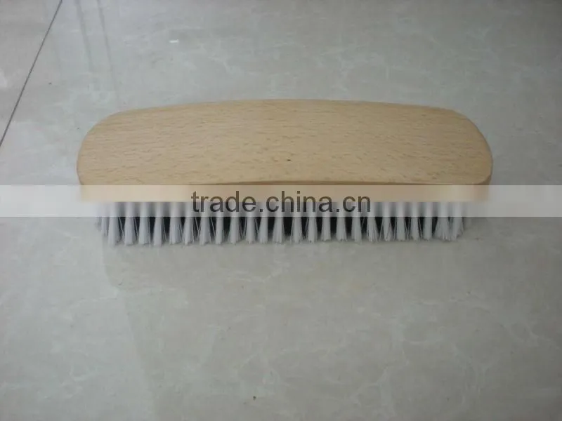 wooden shoe brush