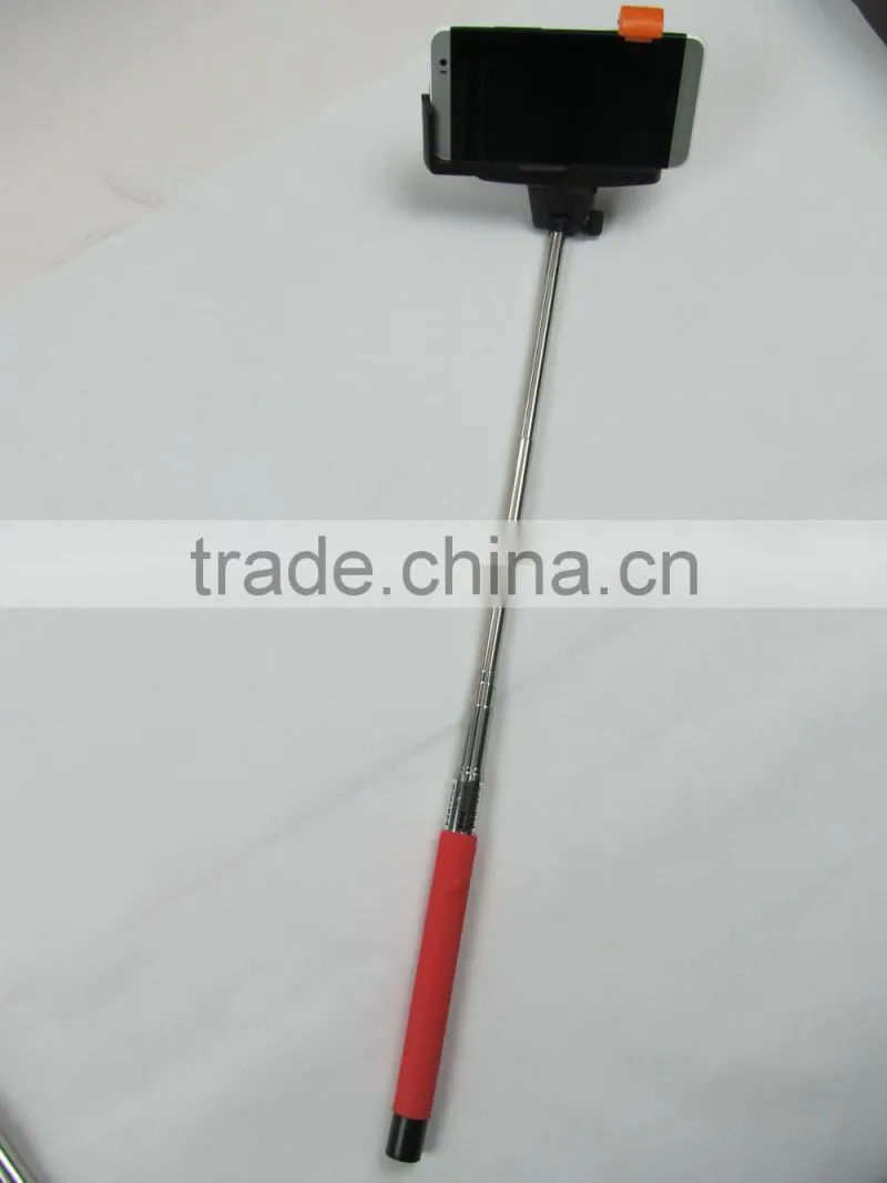 Extendable mobile phone Selfie Handheld Stick Monopod with Adjustable Phone Holder and Bluetooth Wireless Remote Shutte