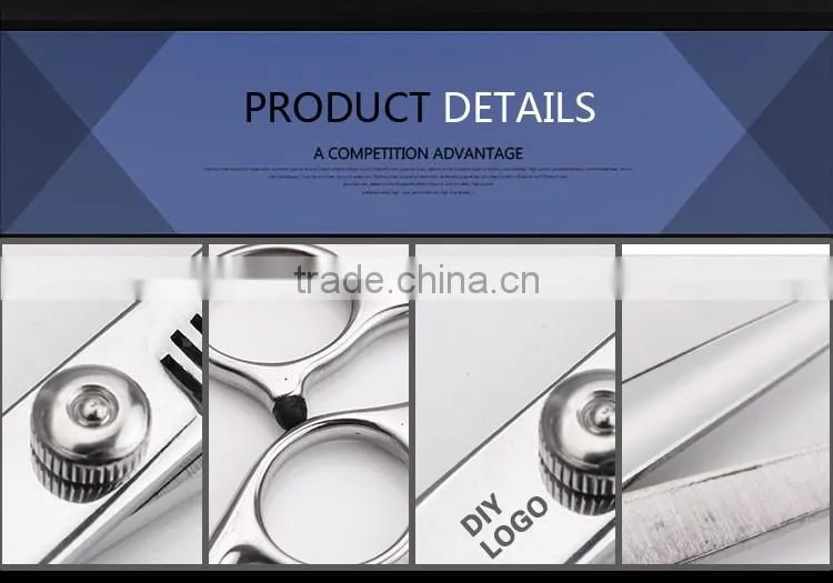 Hot Selling Promotional Hair Scissors Set, 6 inch Hair Cutting and Thinning Shears