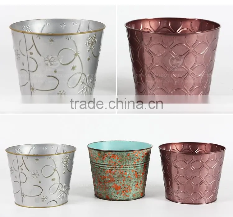 growing plants in pots outdoors decorative planters plants and pots