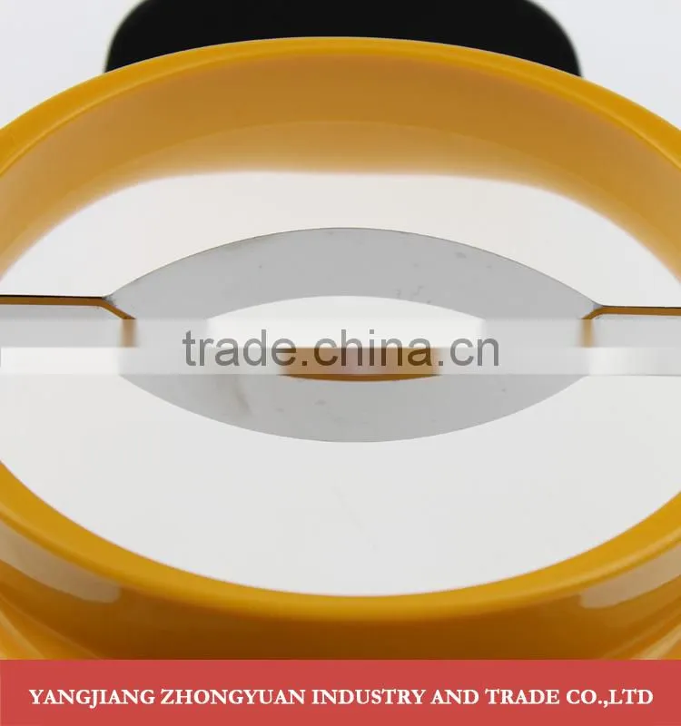 Stainless steel round apple peeler corer slicer with good grip