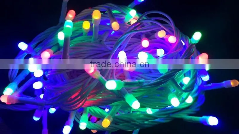Colorful LED Christmas Light Chain Christmas Tree Decorations Christmas Tree Light