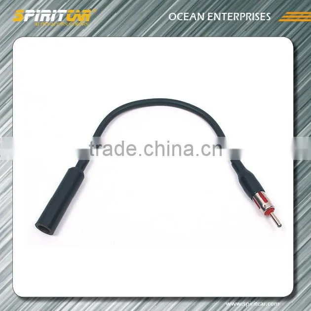 European Female to Standard Male car radio antenna adapter