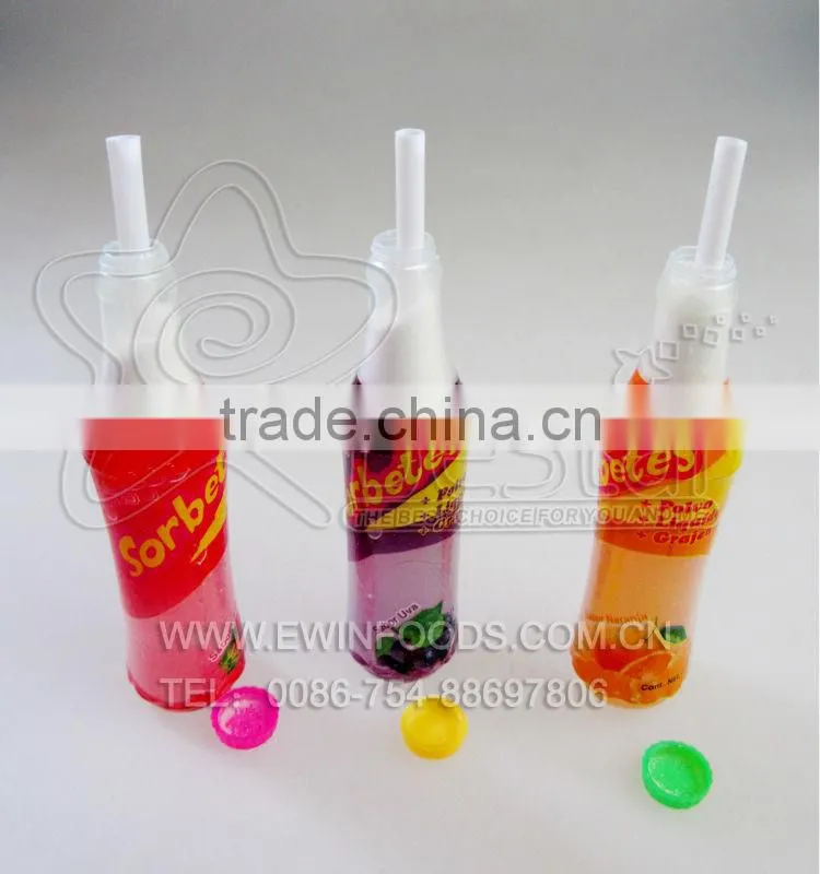 Fruit Jam with Sour Powder Fill in Bottle
