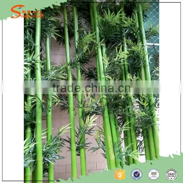 wholesales outdoor plastic bamboo artificial bamboo poles