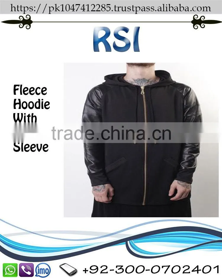 EMBROIDERY AND PRINTING WOMEN'S FLEECE HOODIE