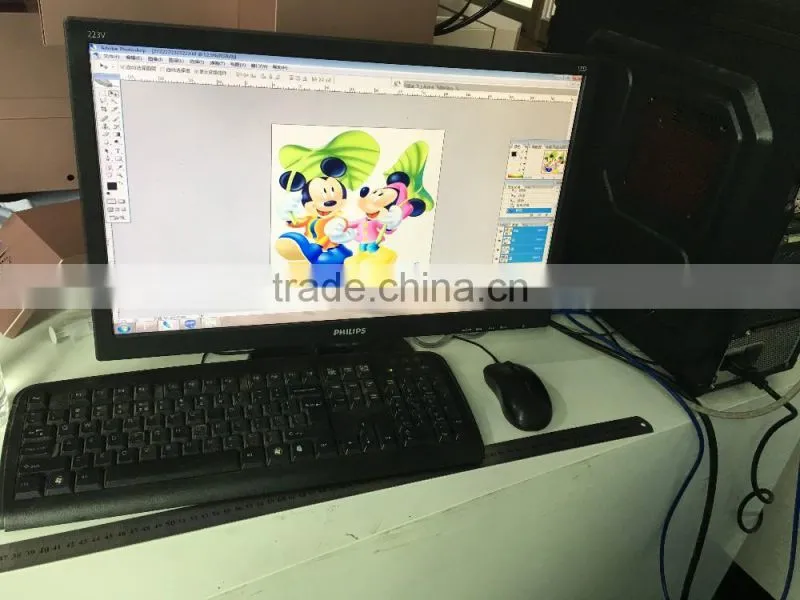 Direct to fabric large printer digital textile printing machines