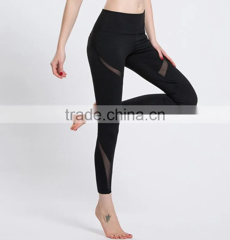 2016 New design high quality space dye gym women's yoga vest