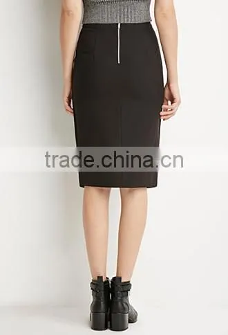 Female bust in best collocation skirt level split a pencil