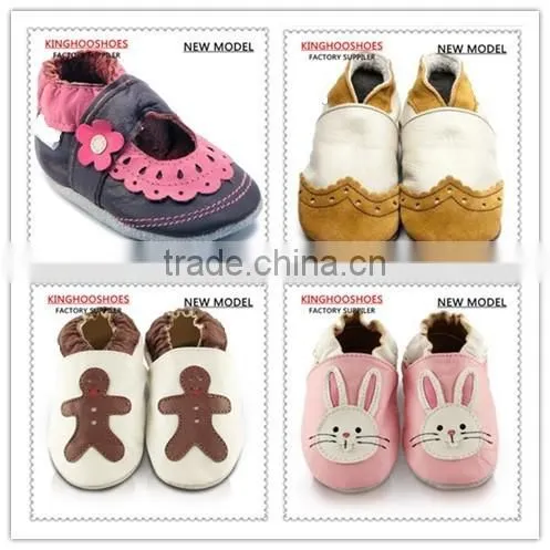soft sole cow leather shoes for boys and girls newborn baby shoes